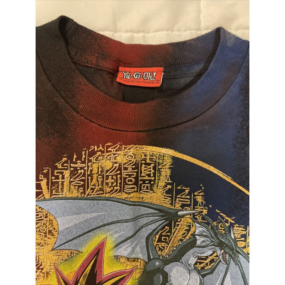 Vintage 1996 kazuki takahashi Yu Gi Oh T Shirt NWOT Never Worn! Rare - Picture 4 of 9